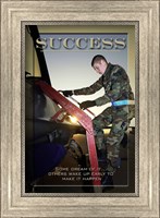 Framed Success Affirmation Poster, USAF