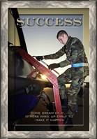 Framed Success Affirmation Poster, USAF