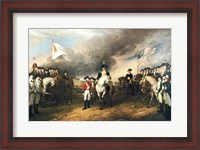 Framed Surrender of Lord Cornwallis