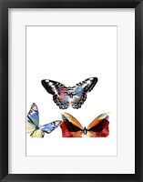 Butterflies Dance II Framed Print