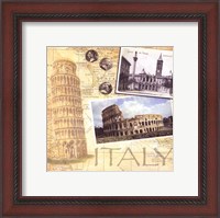 Framed Travel Scrapbook I