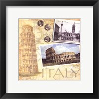 Framed Travel Scrapbook I