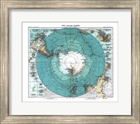 Framed Antarctica 1912