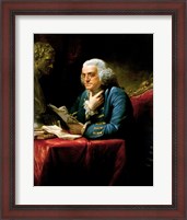 Framed Benjamin Franklin 1767