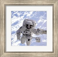 Framed Michael Gernhardt in Space During STS-69 in 1995
