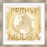 Framed Prithvi Mudra (The World)