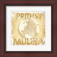 Framed Prithvi Mudra (The World)