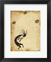 Framed Kokopelli II