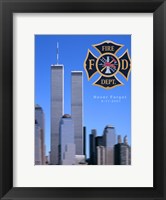 Framed 9/11 Never Forget