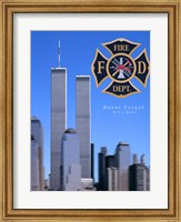 Framed 9/11 Never Forget