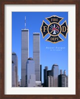 Framed 9/11 Never Forget
