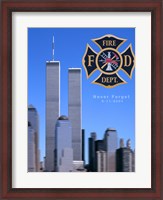 Framed 9/11 Never Forget