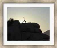 Framed Joshua Tree - Yoga Warrior