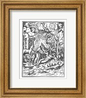 Framed Holbein Dance of  Death I