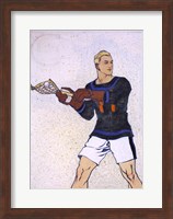 Framed Collier Lacrosse