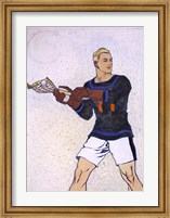 Framed Collier Lacrosse