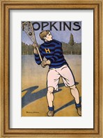 Framed Hopkins Lacrosse