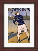 Framed Hopkins Lacrosse