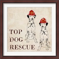 Framed Top Dog Rescue