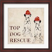 Framed Top Dog Rescue