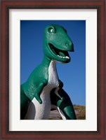 Framed T-Rex Sculpture