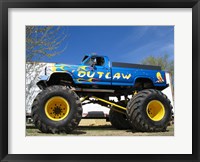 Framed P.C. Outlaw Monster Truck