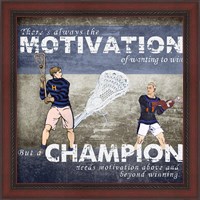 Framed Motivation of Wanting to Win