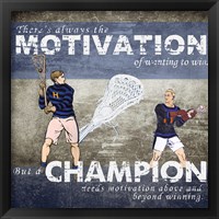 Framed Motivation of Wanting to Win