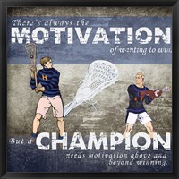 Framed Motivation of Wanting to Win