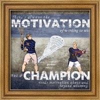 Framed Motivation of Wanting to Win