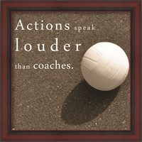 Framed Actions Speak Louder than Coaches