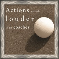 Framed Actions Speak Louder than Coaches