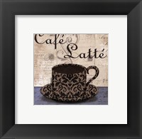 Framed Cafe Latte -Petite