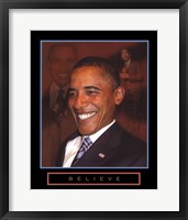 Framed Obama - Believe