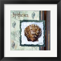 BY THE SEA Framed Print