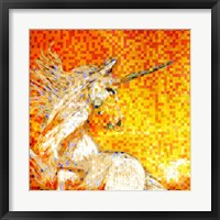 Framed Unicorn Collage