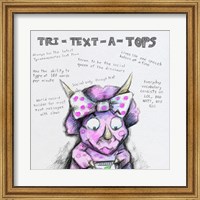 Framed Tri Text ATops