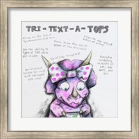 Framed Tri Text ATops