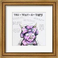 Framed Tri Text ATops