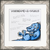 Framed Videogame A Saurus