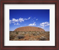 Framed Rock formation, Ayers Rock, Uluru-Kata Tjuta National Park, Australia
