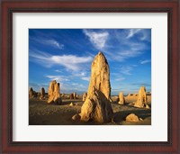 Framed Rocks in the desert, The Pinnacles, Nambung National Park, Australia