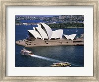 Framed High angle view of an opera house, Sydney Opera House, Sydney, Australia