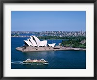 Framed High angle view of an opera house, Sydney Opera House, Sydney, Australia