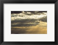 Framed Clouds Over Ayers Rock, Australia