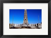 Framed Low angle view of an obelisk, King's Park, Perth, Australia