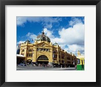 Framed Low angle view of a shot tower, Melbourne Central, Melbourne, Victoria, Australia