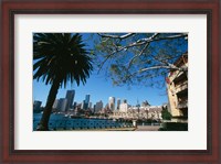Framed Buildings on the waterfront, Sydney, New South Wales, Australia