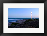 Framed Lighthouse on the coast, Point Lowly Lighthouse, Whyalla, Australia