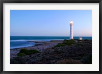 Framed Lighthouse on the coast, Point Lowly Lighthouse, Whyalla, Australia